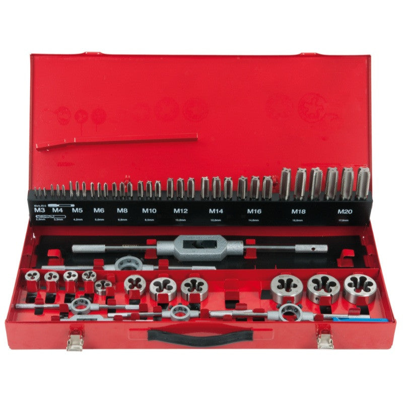 KS TOOLS Coffret de jeux de tarauds et filières 54 pcs - 331.0654