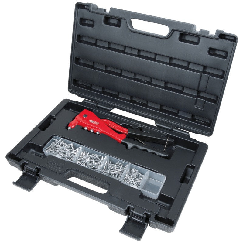 KS TOOLS Coffret de pince à rivets + rivets - 150.9520