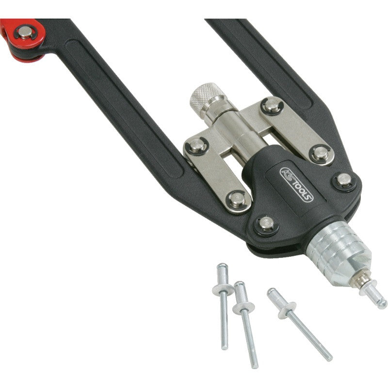 KS TOOLS Coffret de pince pliante à rivets et insert - 150.9630