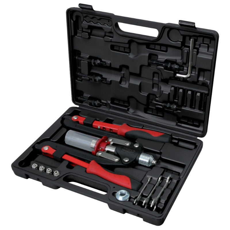 KS TOOLS Coffret de pince pliante à rivets et insert - 150.9630