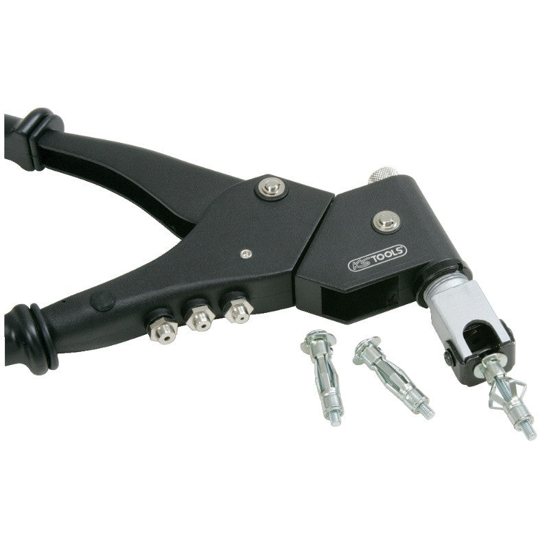 KS TOOLS Coffret de pinces à rivets insert et chevilles - 150.9610