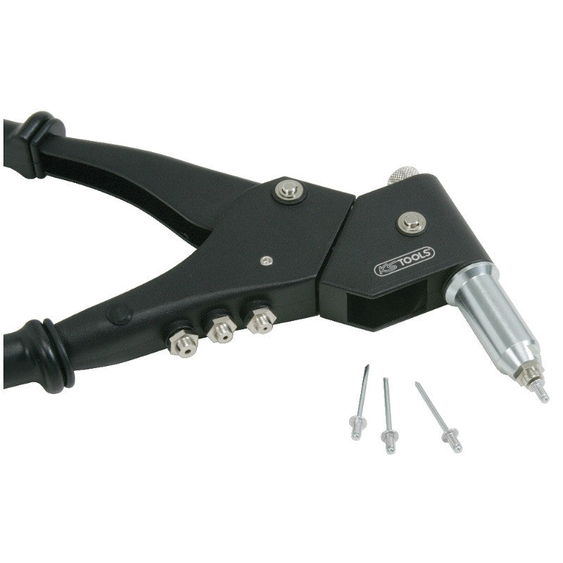 KS TOOLS Coffret de pinces à rivets insert et chevilles - 150.9610