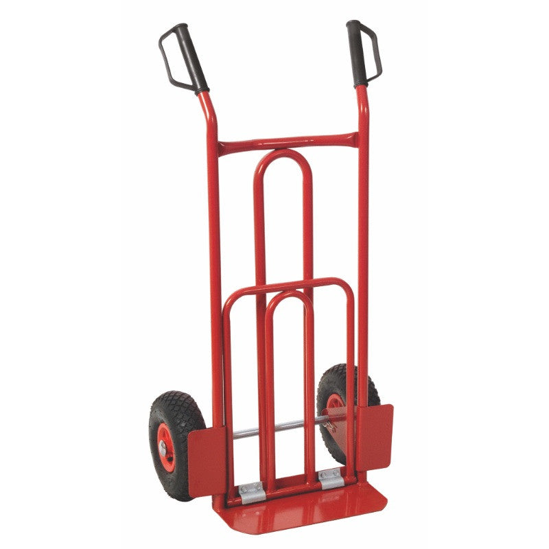 KS TOOLS Diable avec bavette roues gonflables 250 kg - 160.0226