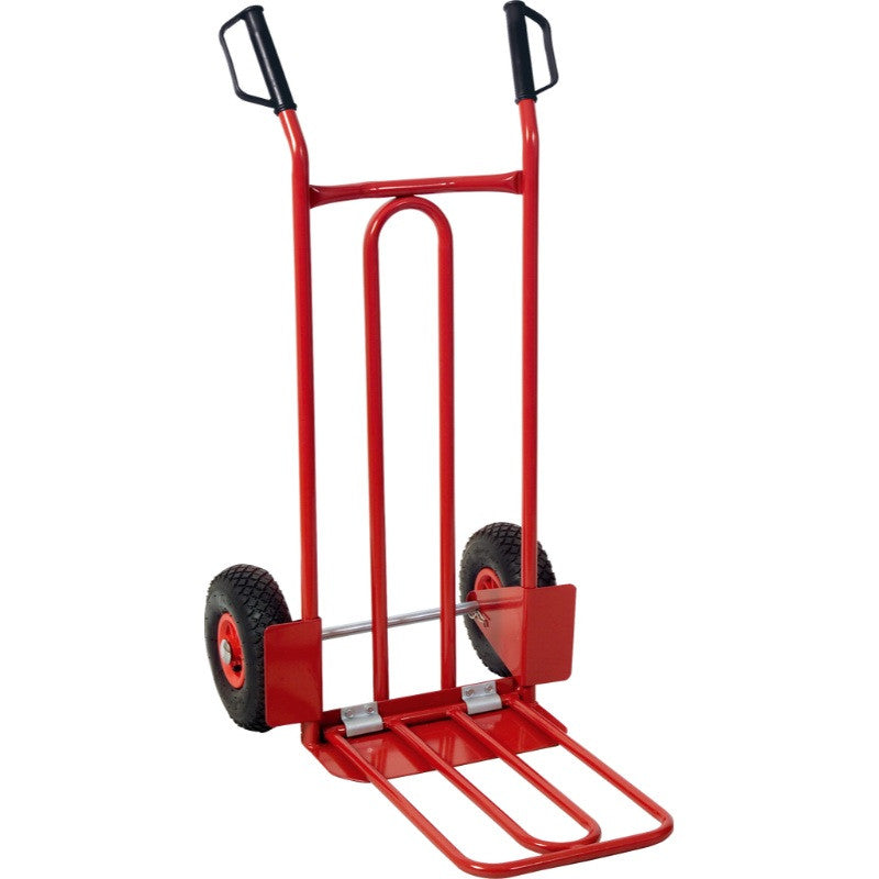KS TOOLS Diable avec bavette roues gonflables 250 kg - 160.0226