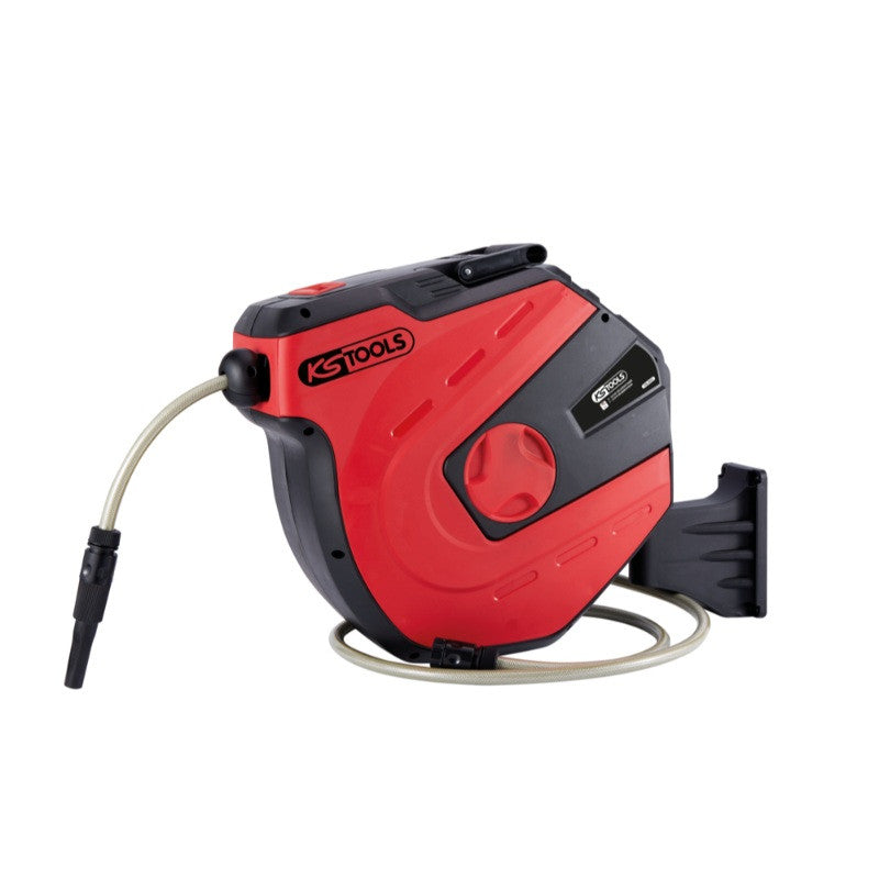 KS TOOLS Enrouleur de tuyau d'arrosage mural 20m - 150.4227