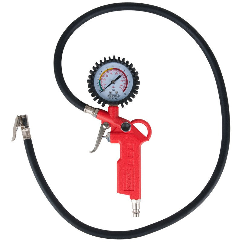 KS TOOLS Gonfleur d'air pneumatique 0-12 bars - 515.1920