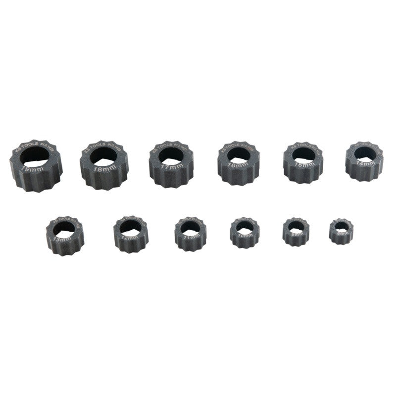 KS TOOLS Jeu 12 bagues d’extraction pour écrous âbimés - 913.1415