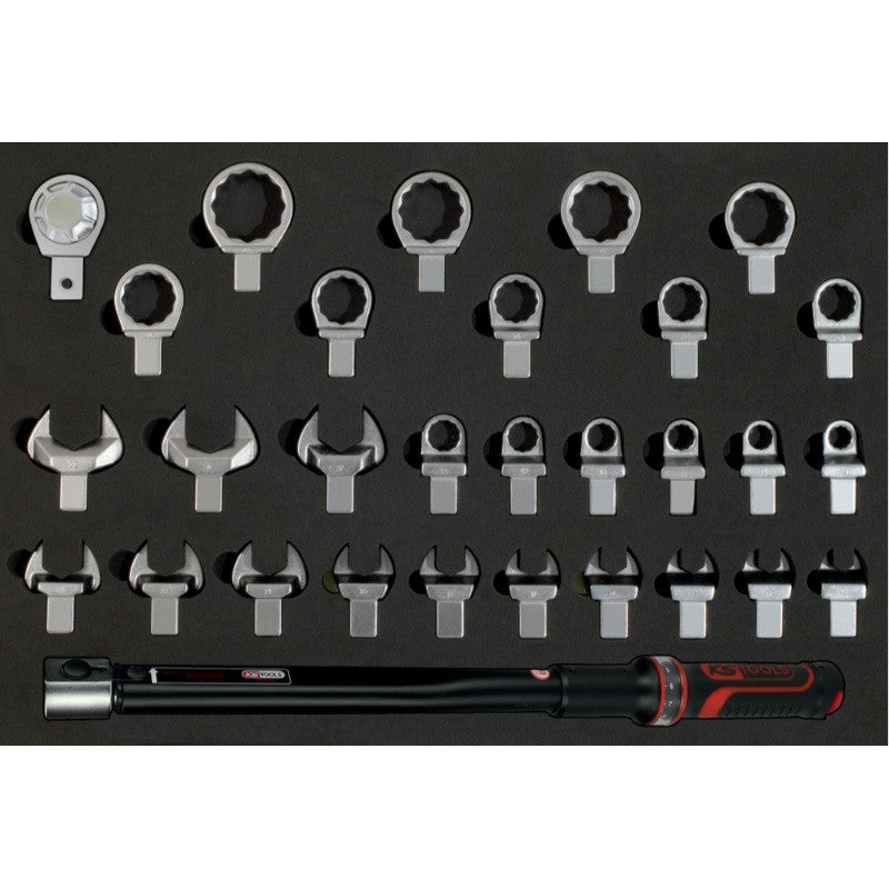 KS TOOLS Jeu 31 clés dynamo à emmancher 14x18mm 1/2'' - 516.1730