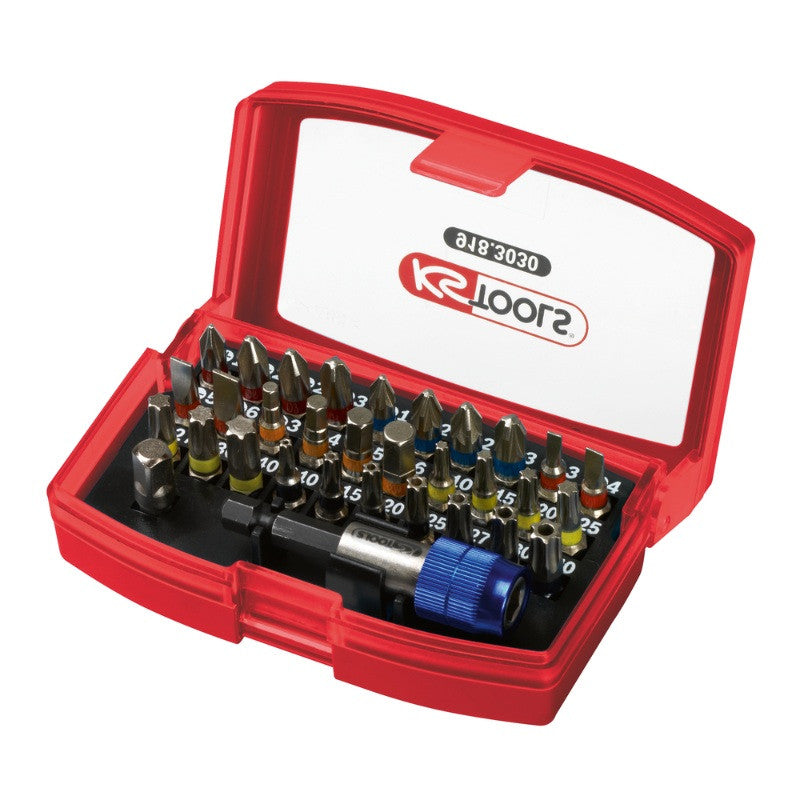 KS TOOLS Jeu 32 embouts de vissage TORSIONpower 1/4'' - 918.3030