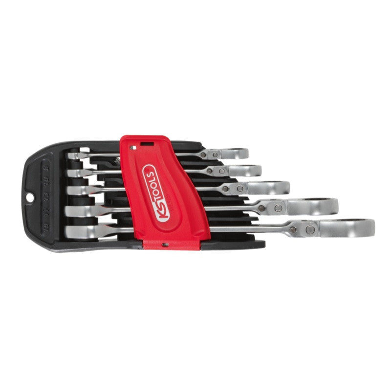 KS TOOLS Jeu 5 clés mixtes à cliquet GEARplus - 503.4805