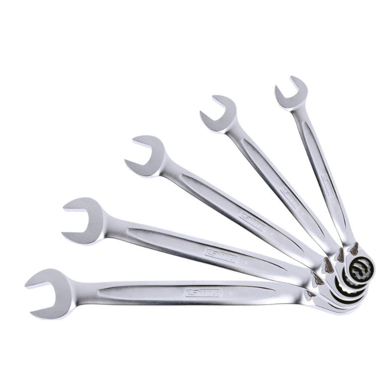 KS TOOLS Jeu 5 clés mixtes à cliquet reversible GEARplus - 503.4661