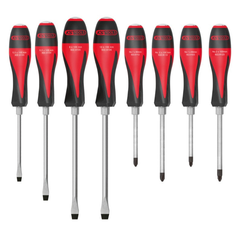 KS TOOLS Jeu 8 tournevis ULTIMATEmax 5,5 à 10mm - 922.6130