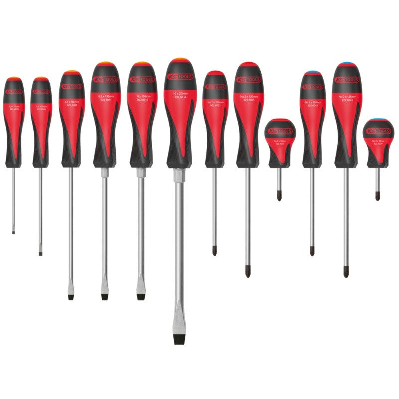 KS TOOLS Jeu de 12 tournevis ULTIMATE - 922.6080