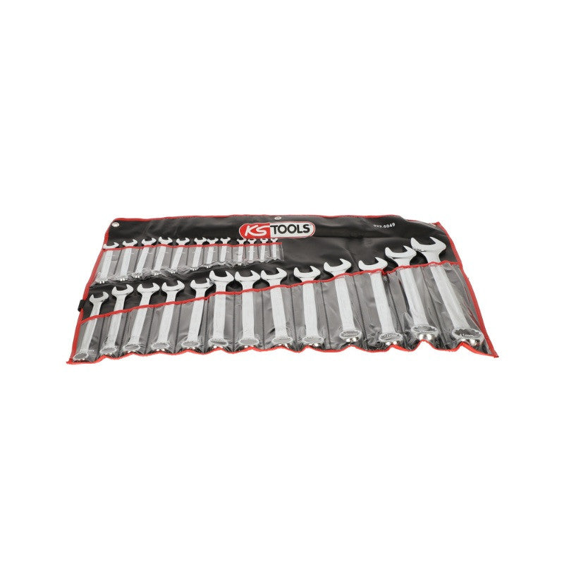 KS TOOLS Jeu de 25 clés mixtes métriques en boîte - 922.0049
