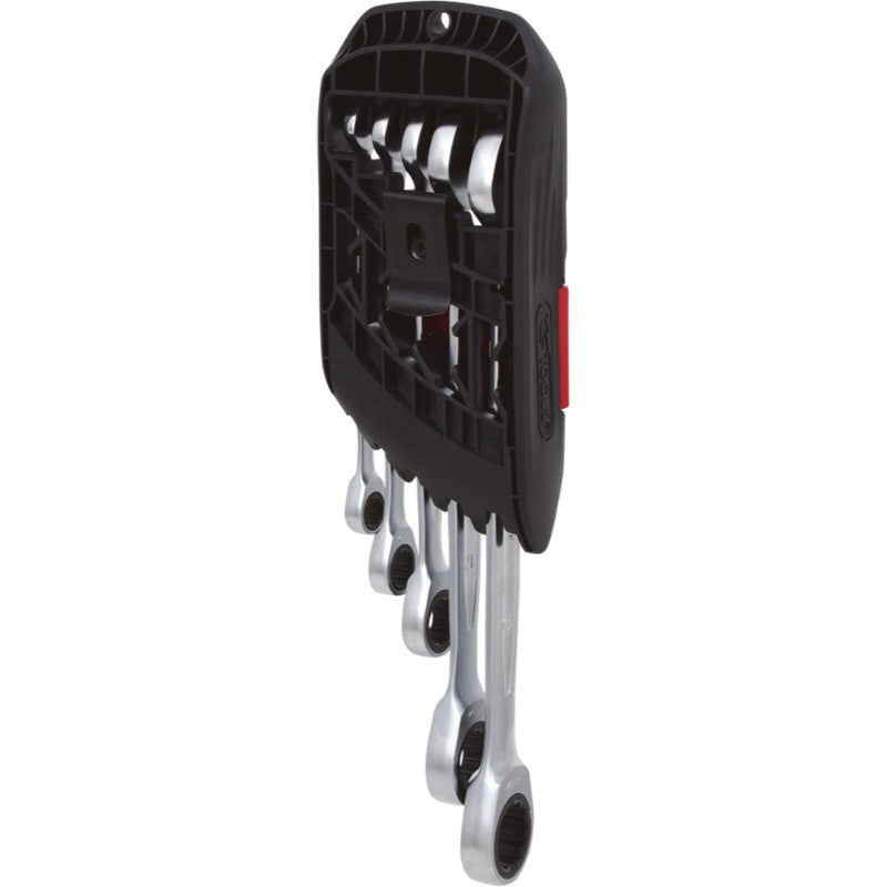 KS TOOLS Jeu de 5 clés mixtes cliquet GEARplus - 503.4255