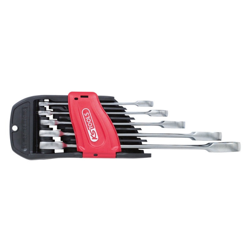 KS TOOLS Jeu de 5 clés mixtes cliquet GEARplus - 503.4255