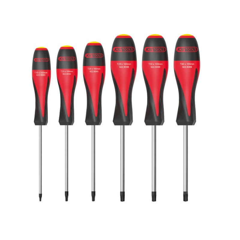 KS TOOLS Jeu de 6 tournevis ULTIMATE TORX - 922.6060