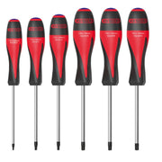 KS TOOLS Jeu de 6 tournevis ULTIMATE TORX percé - 922.6070