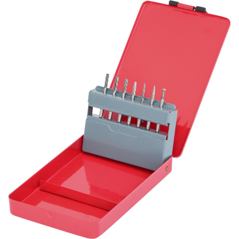 KS TOOLS Jeu de 7 fraises HM diamètre 3mm x queue 3mm - 515.3207