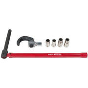 KS TOOLS Jeu de clés lavabos avec embouts 6 pcs - 123.0040