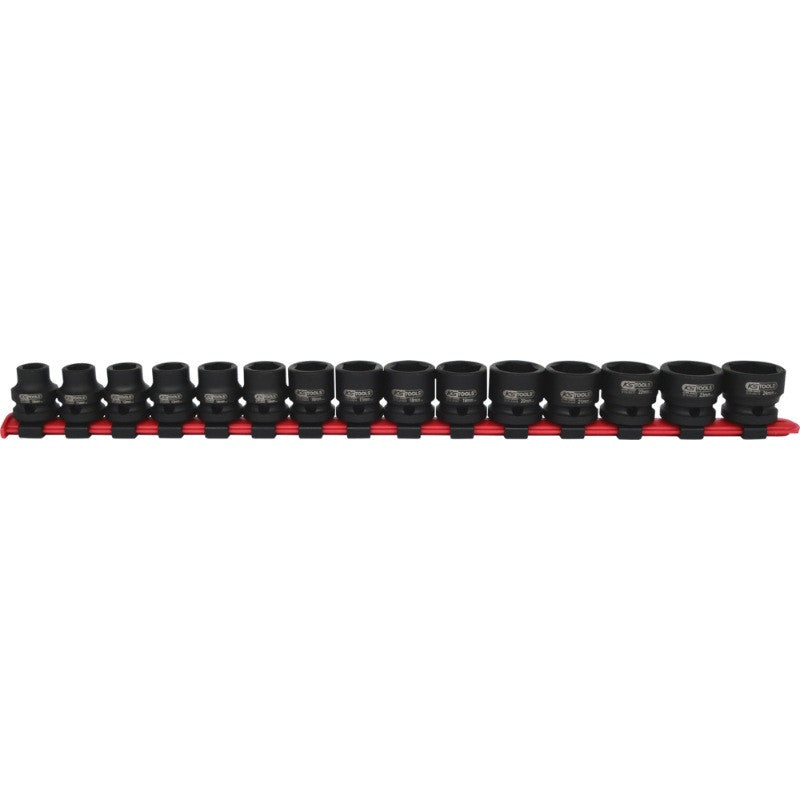KS TOOLS Jeu de douilles à choc 1/2'' 6 pans 10-24mm - 515.0055