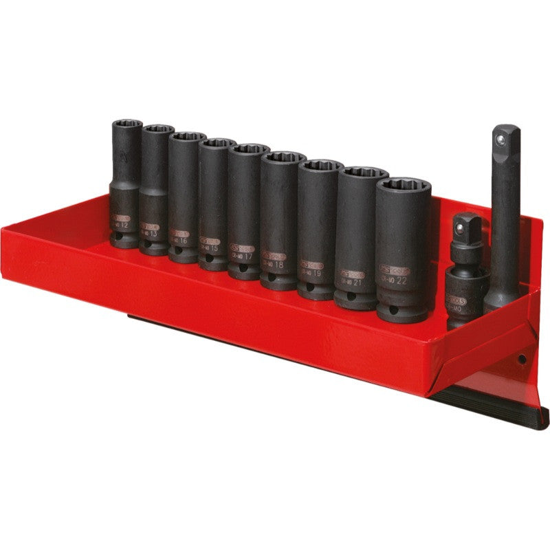 KS TOOLS Jeu de douilles longues à chocs 1/2'' 13 pcs - 515.1140