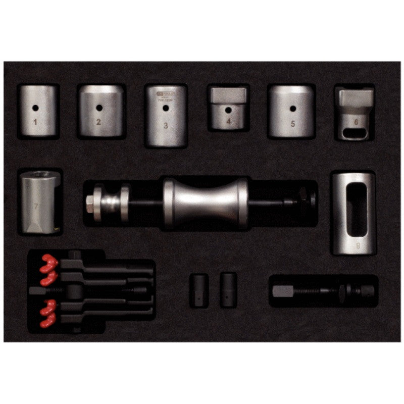 KS TOOLS Jeu d'extracteurs de bras d'essuie-glaces 13 pcs - 700.1240
