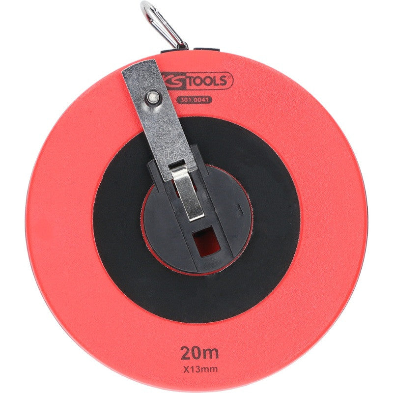 KS TOOLS Mesure roulante et ruban fibre de verre 20 m - 301.0041