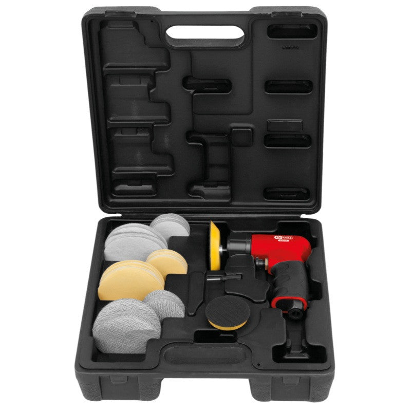 KS TOOLS Mini-ponceuse excentrique et accessoires - 515.5110