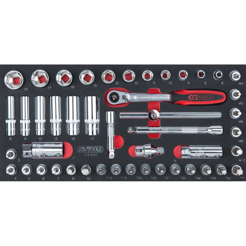 KS TOOLS Module 47 douilles et access ULTIMATE 3/8'' - 713.1022