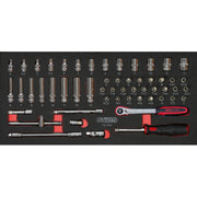 KS TOOLS Module 54 douilles et access ULTIMATE 1/4'' - 713.1020