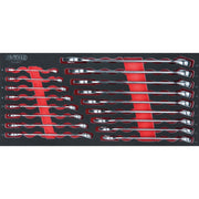 KS TOOLS Module de clés mixtes ULTIMATE 17 pièces - 713.2017
