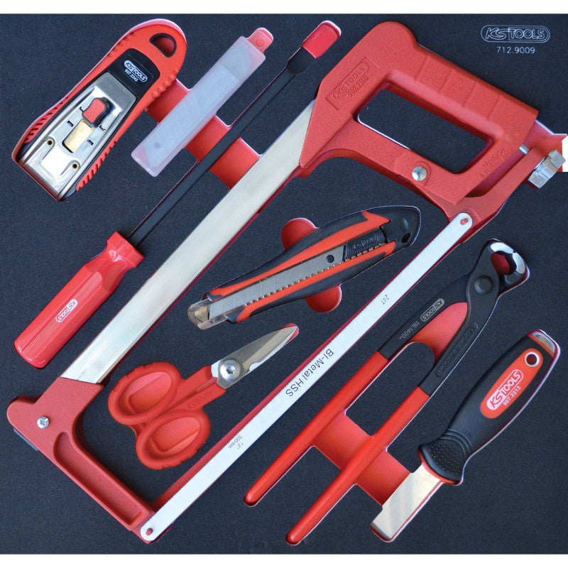 KS TOOLS Module d'outils de coupe 8 pièces - 712.9009