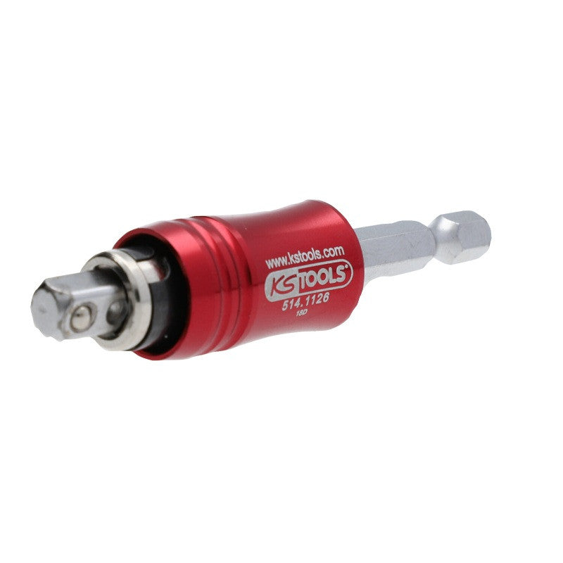 KS TOOLS Porte-embout magnétique 2 en 1 verrouillage 1/4'' - 514.1126
