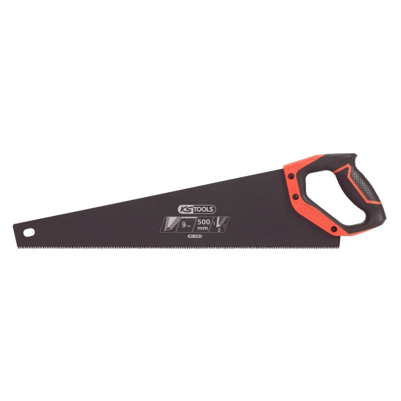 KS TOOLS Scie egoine 500mm 3 angles de coupe 9TPI - 907.2503