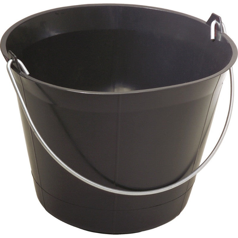 KS TOOLS Seau de maçon plastique noir 11L - 140.0036