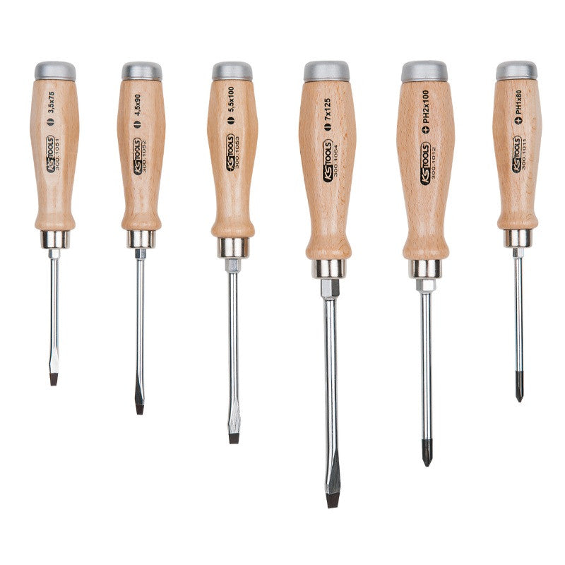 KS TOOLS Tournevis ERGOTORQUE BOISmax 6pcs - 300.1050