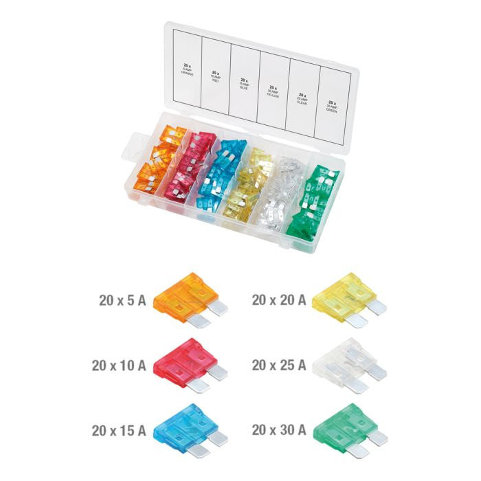 KS TOOLS Assort 120 fusibles - 970.0250