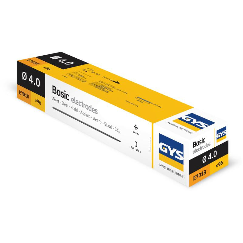 GYS 96 électrodes basiques Acier diam4 - 081932