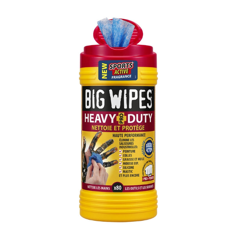 BIG WIPES Boite de 100 lingettes nettoyantes - 2420