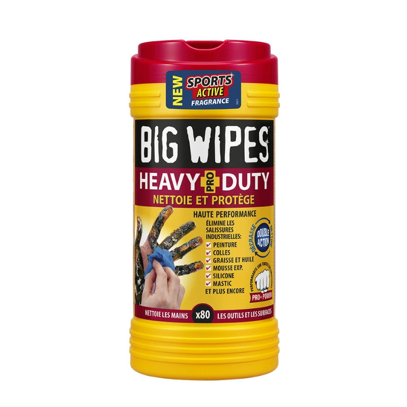 BIG WIPES Boite de 100 lingettes nettoyantes - 2420