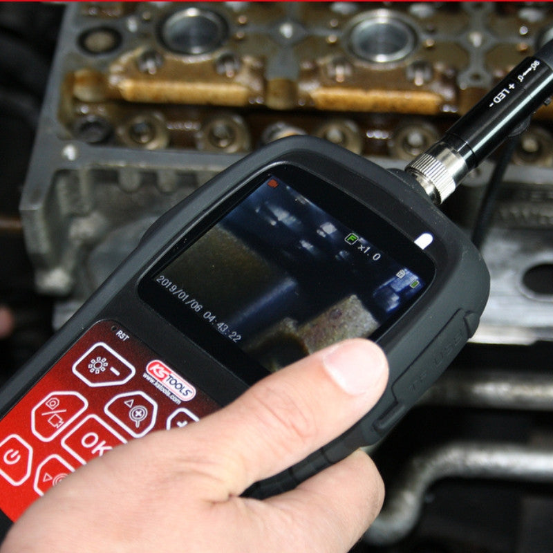 KS TOOLS Vidéoscope HD avec sonde Ø6mm 0° et 90° 5 pcs - 550.7500