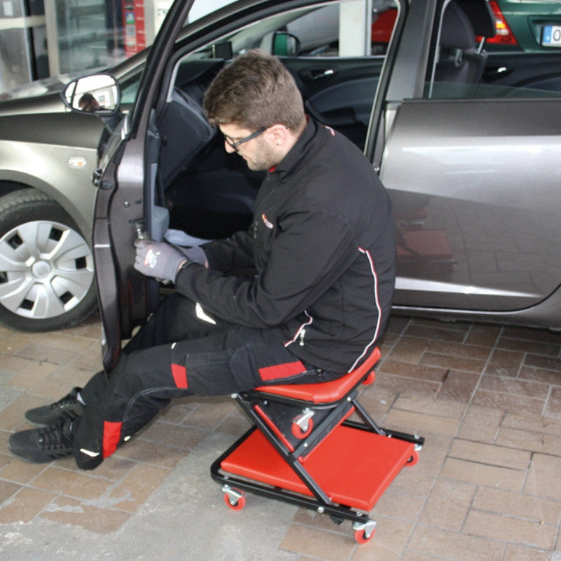 KS TOOLS Chariot convertible en tabouret d’atelier 1020x460mm - 500.8011