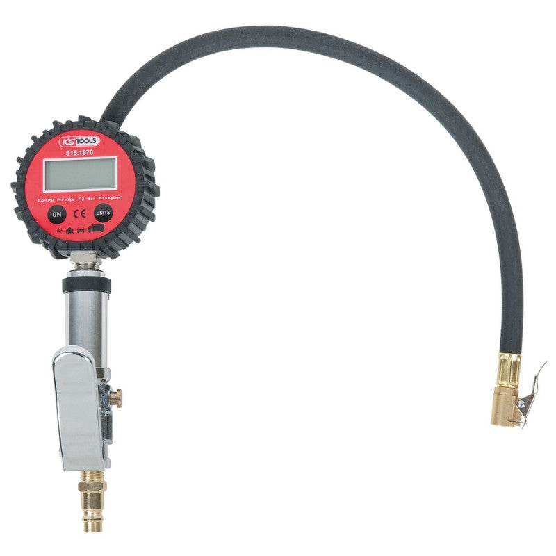 KS TOOLS Gonfleur digital 0-14 bar - 515.1970