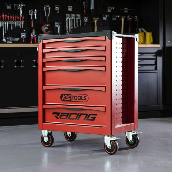 KS TOOLS Servante d'atelier vide RACING 6 tiroirs - 855.0006