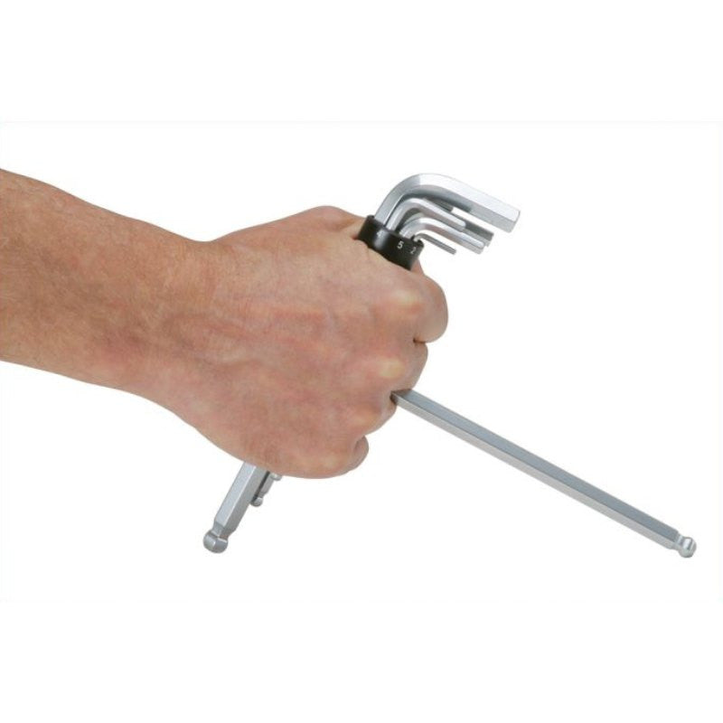 KS TOOLS Jeu 8 clés mâles 6 pans sphérique longues 2-10mm - 151.2100