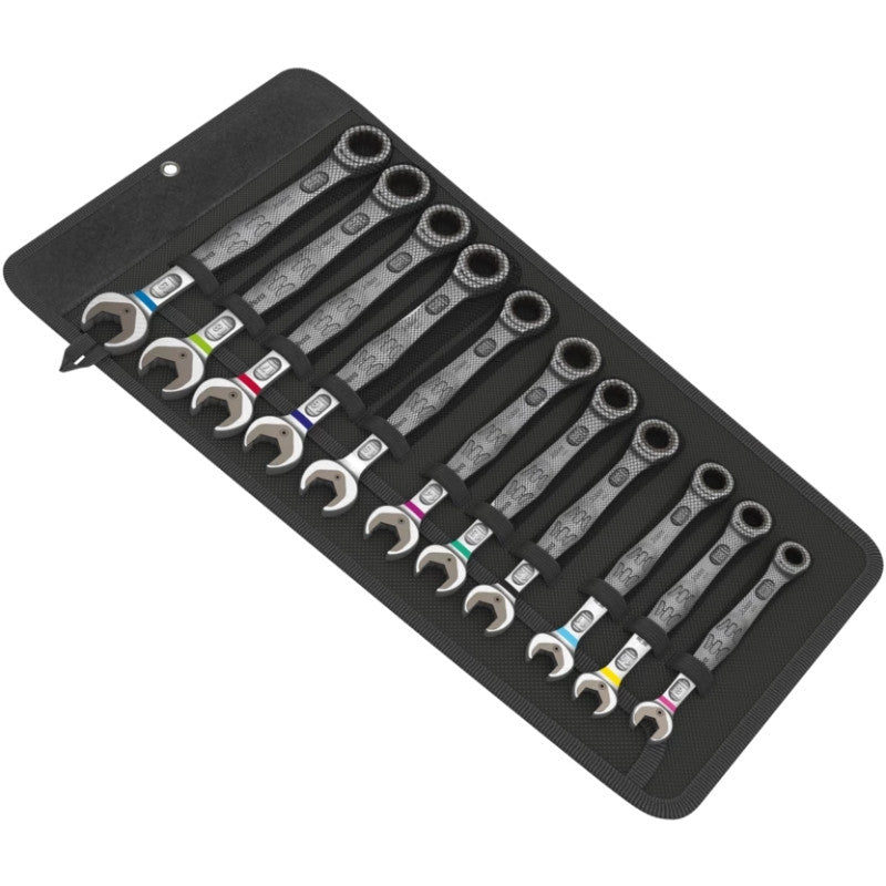 WERA Jeu de 11 clés mixtes à cliquet 6000 - 05020013001