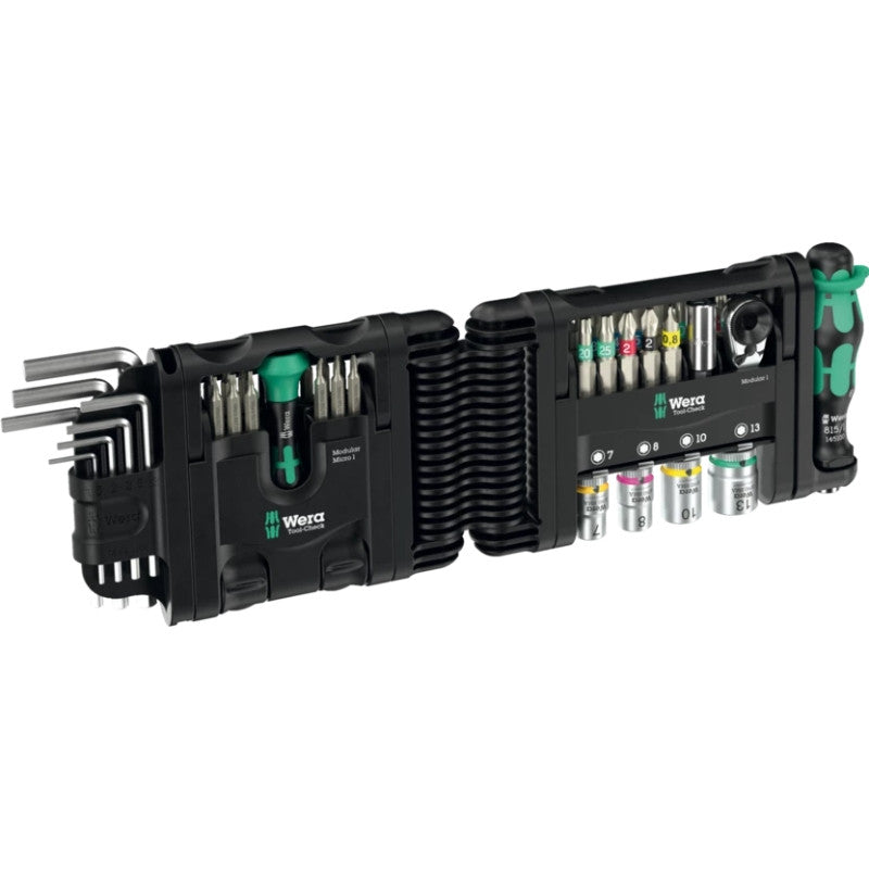 WERA Tool-check Modular d'embouts et douilles 50 pièces - 05049000001