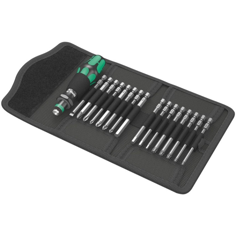 WERA Kit 1 tournevis avec 16 embouts interchangeables - 05059295001