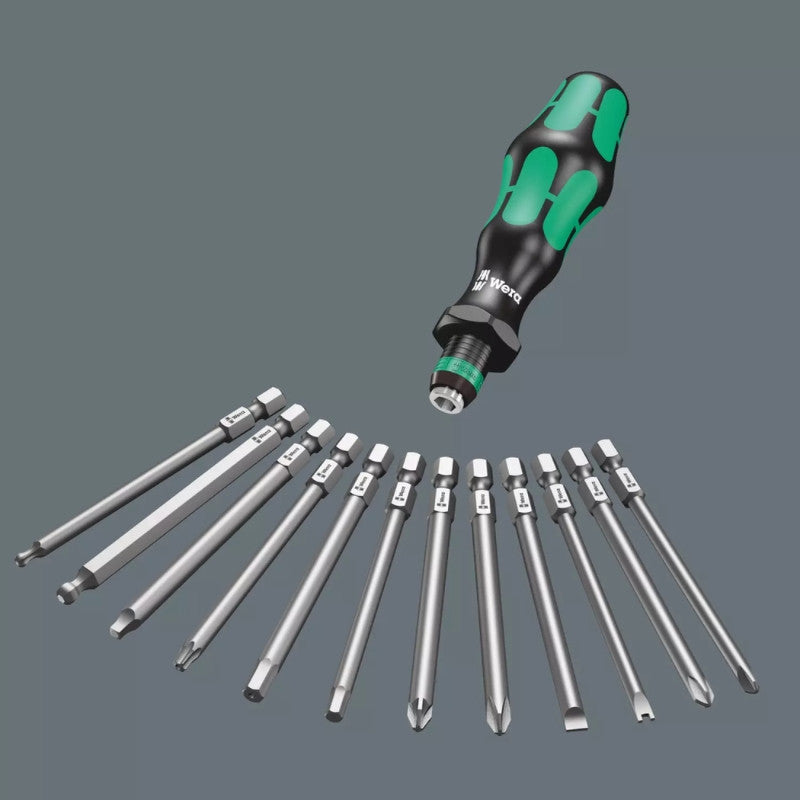 WERA Kit 1 tournevis avec 16 embouts interchangeables - 05059295001